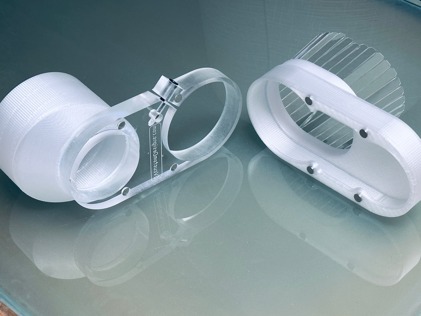 Clear Dust Boot Onefinity Elite CNC equipped with 80mm Spindle - magnetic split base