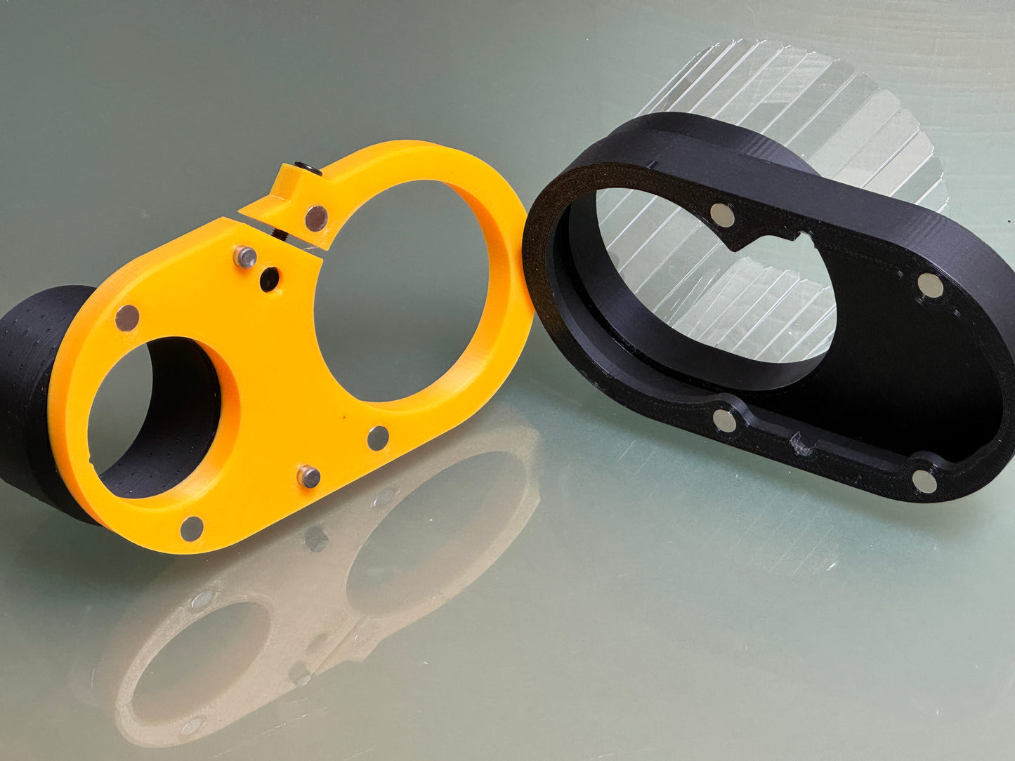 Clear Dust Boot for most CNC spindle/router - Extended Reach Screen