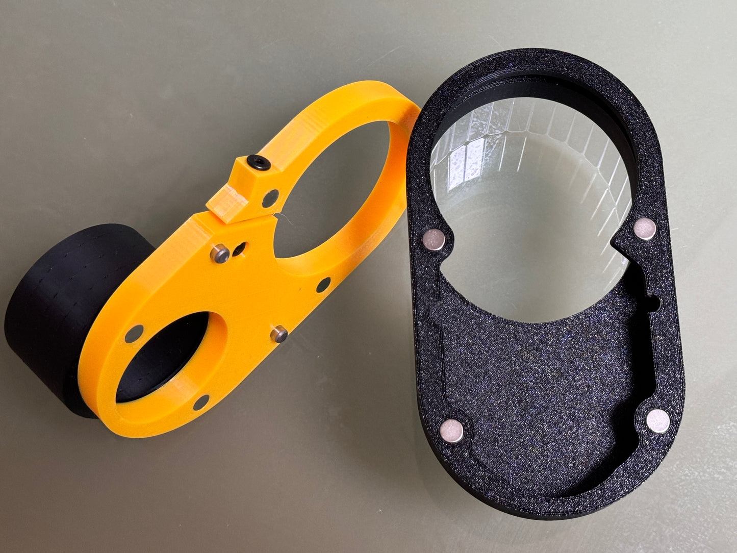 Clear Dust Boot for most CNC spindle/router - Extended Reach Screen