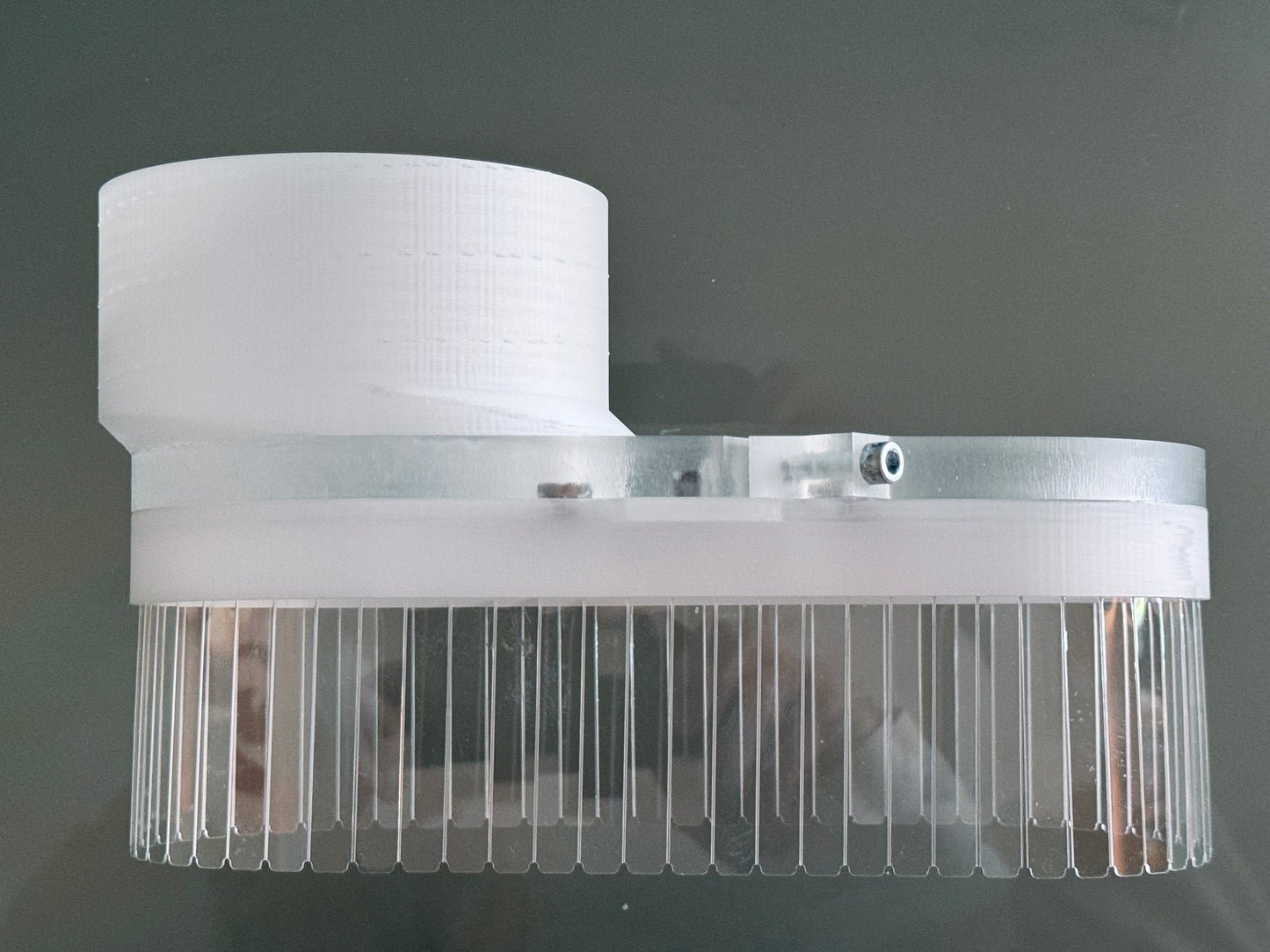 Clear Dust Shoe for Router Engraving Milling Machine Dust Boot Collector - 4" vacuum port