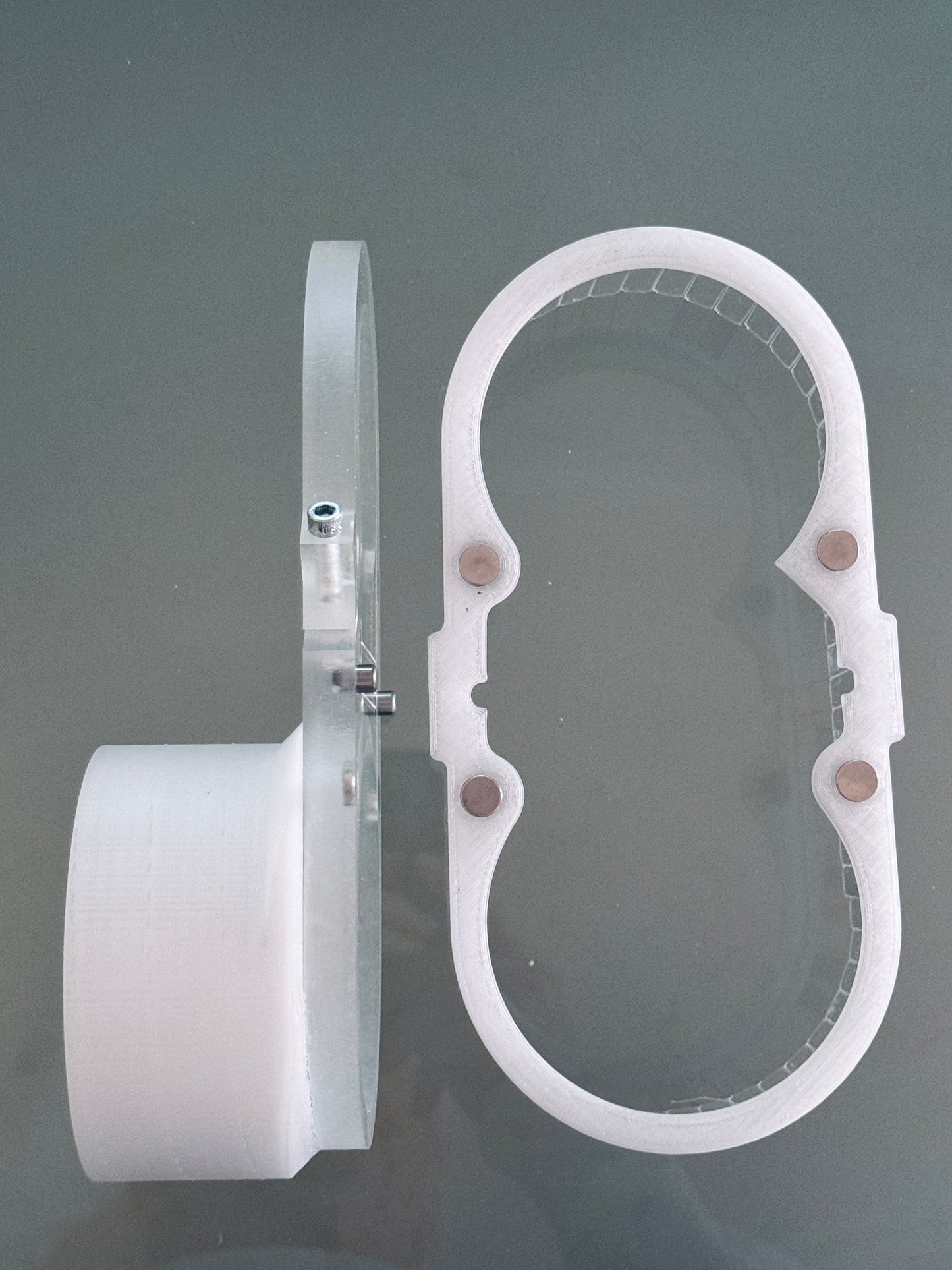 Clear Dust Shoe for Router Engraving Milling Machine Dust Boot Collector - 4" vacuum port