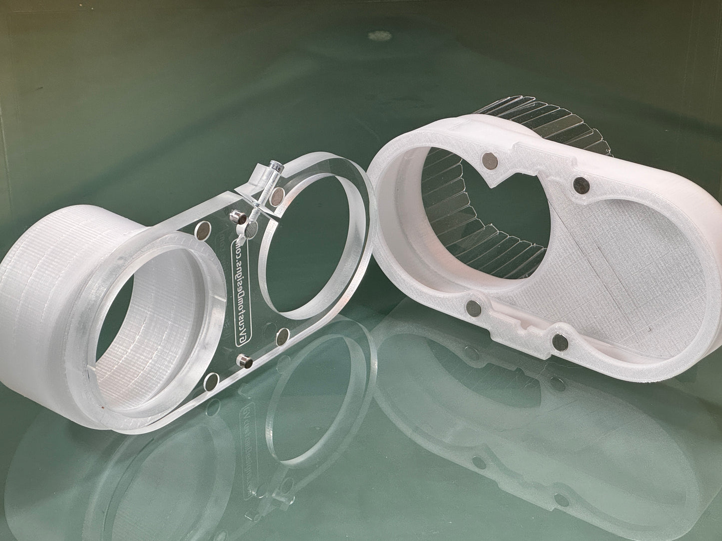 Customizable Dust Boot for CNC - spindles with extended collets, select from options or specify your own.