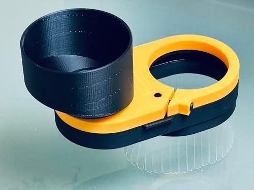 Clear Dust Boot for most CNC spindle/router - Extended Reach Screen