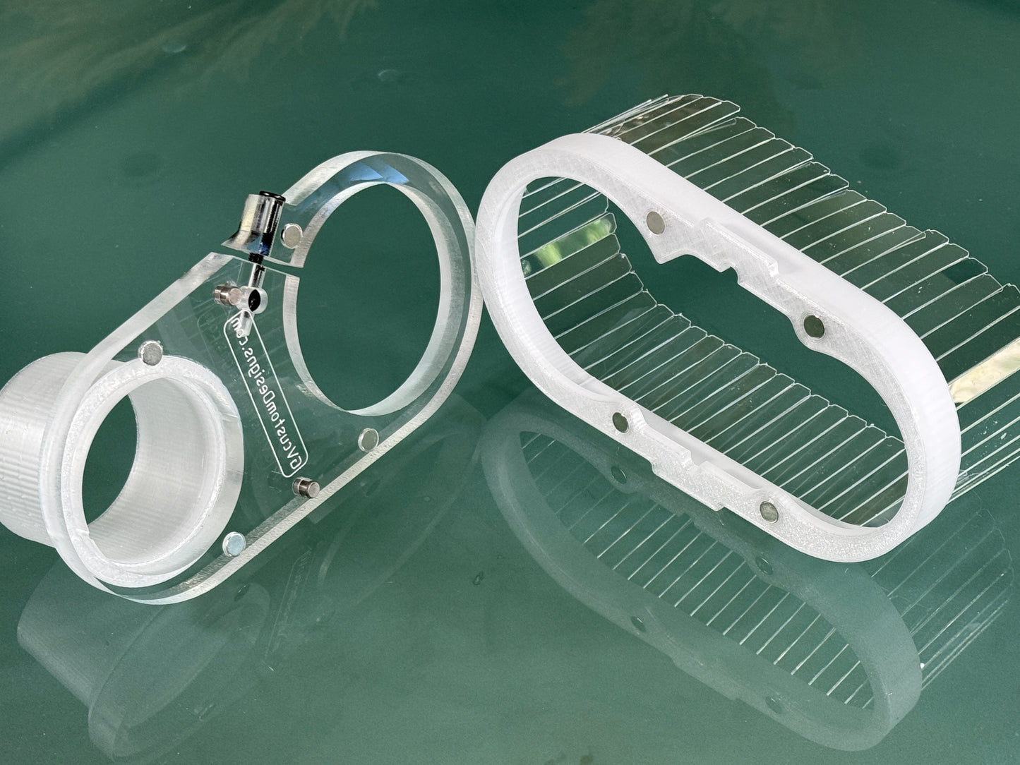 Clear Dust Boot for New Wave Shark CNC - router