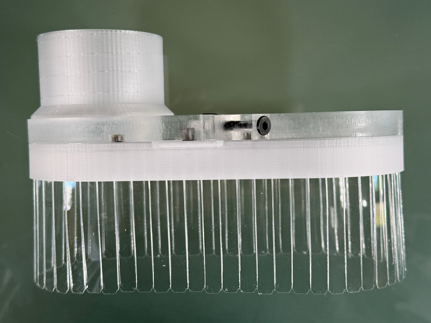 Clear Dust Boot for New Wave Shark CNC - router