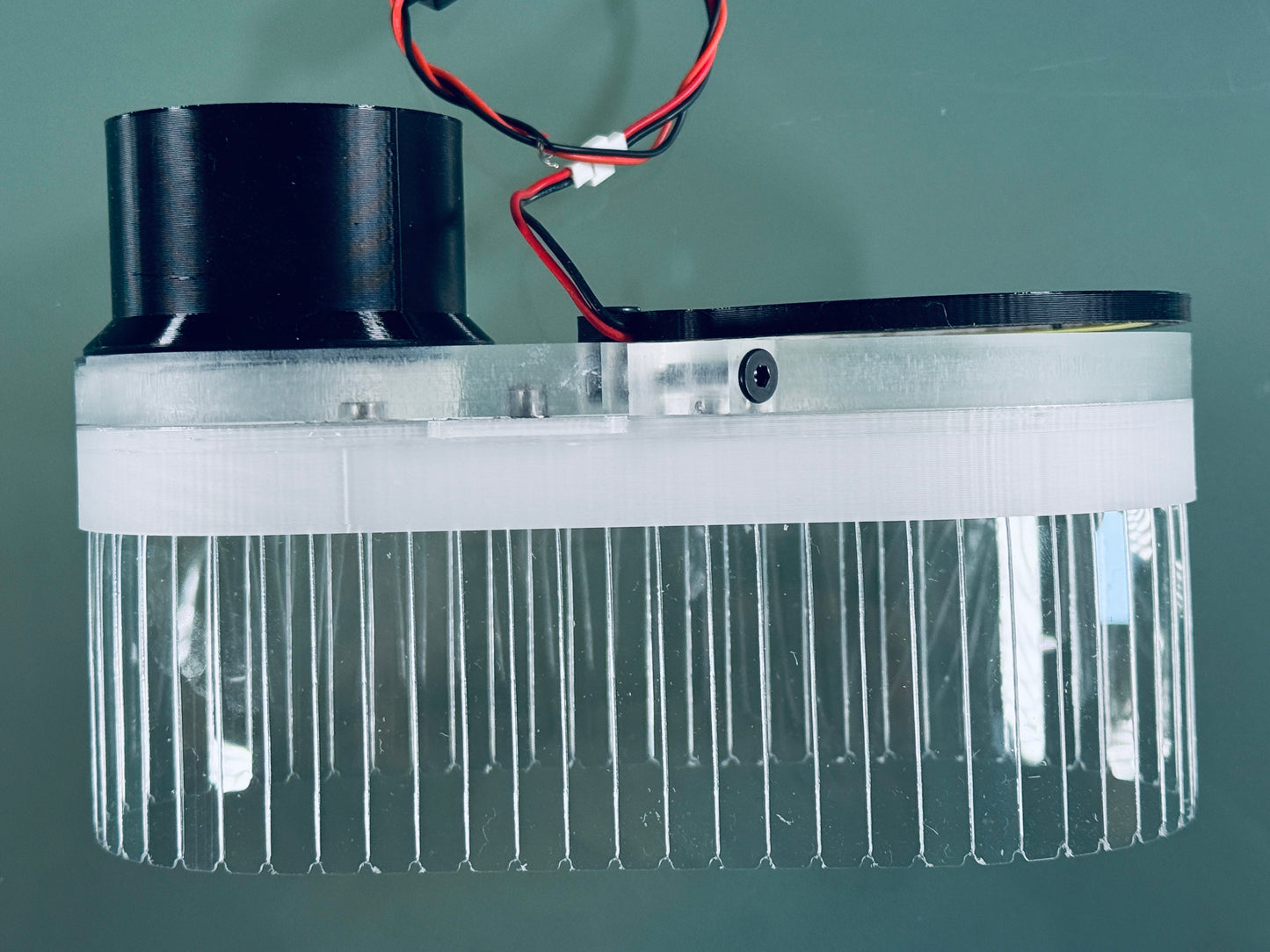 Clear Dust Boot for CNC machine + LED Light Ring