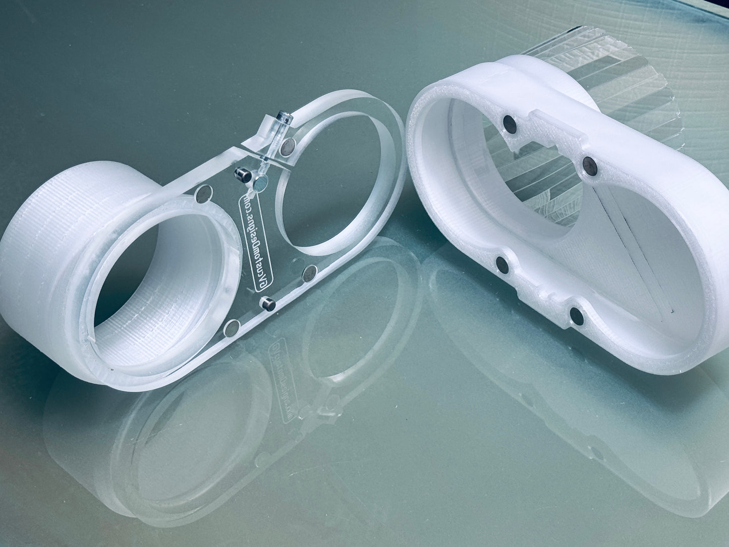 Clear Dust Boot for CNC spindle - extended reach