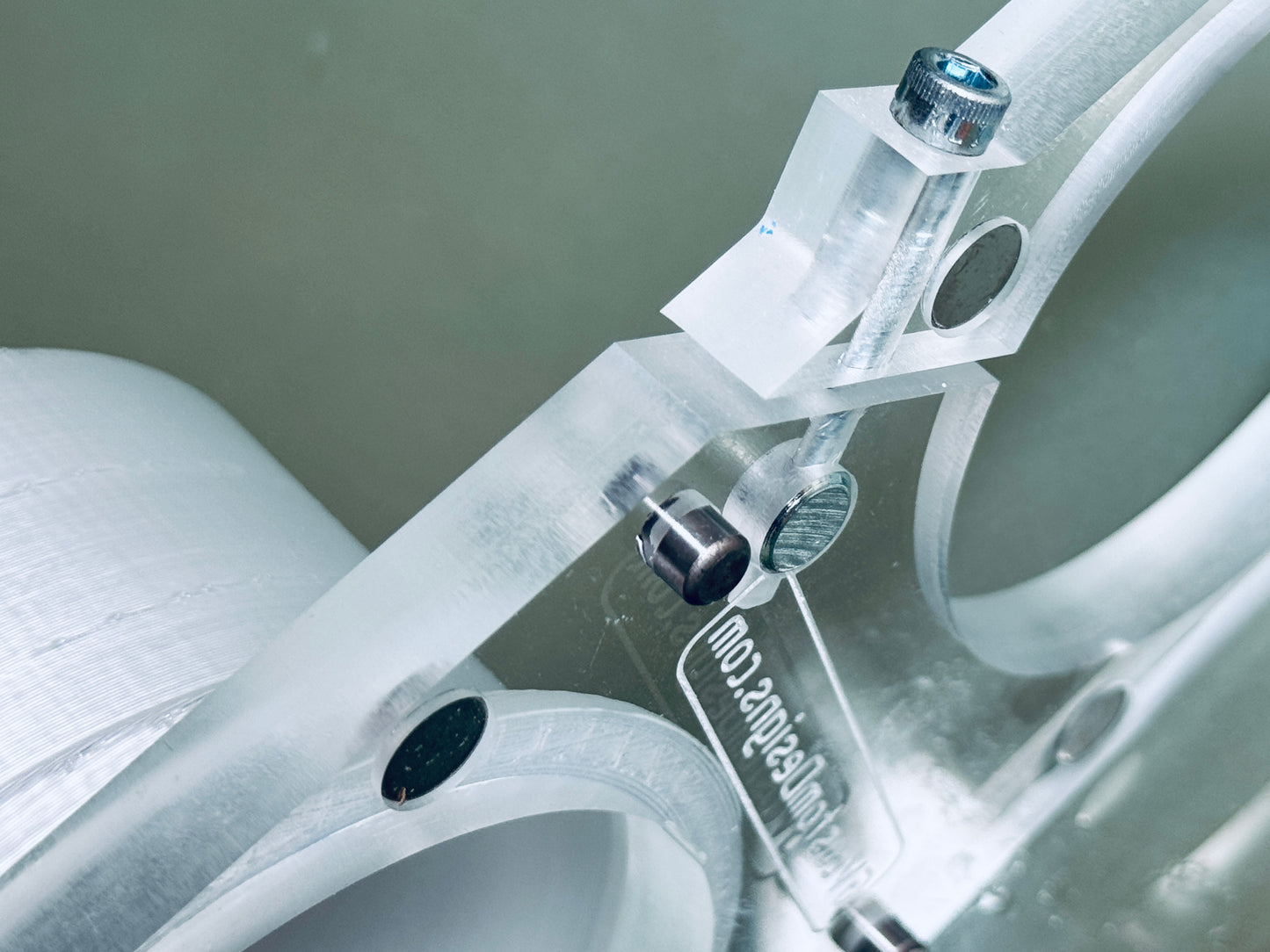 Clear Dust Boot for CNC spindle - extended reach