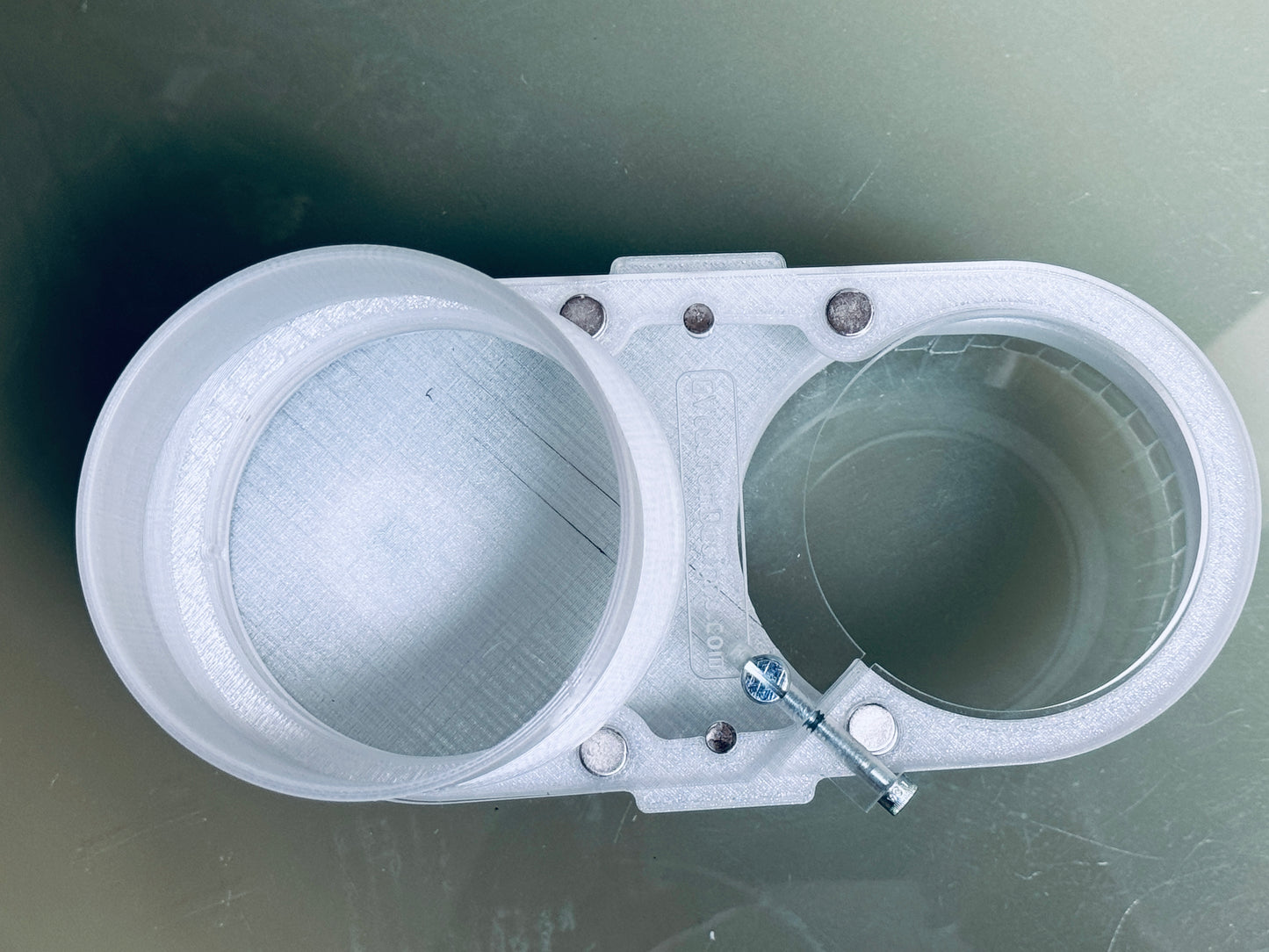 Clear Dust Boot for CNC spindle - extended reach