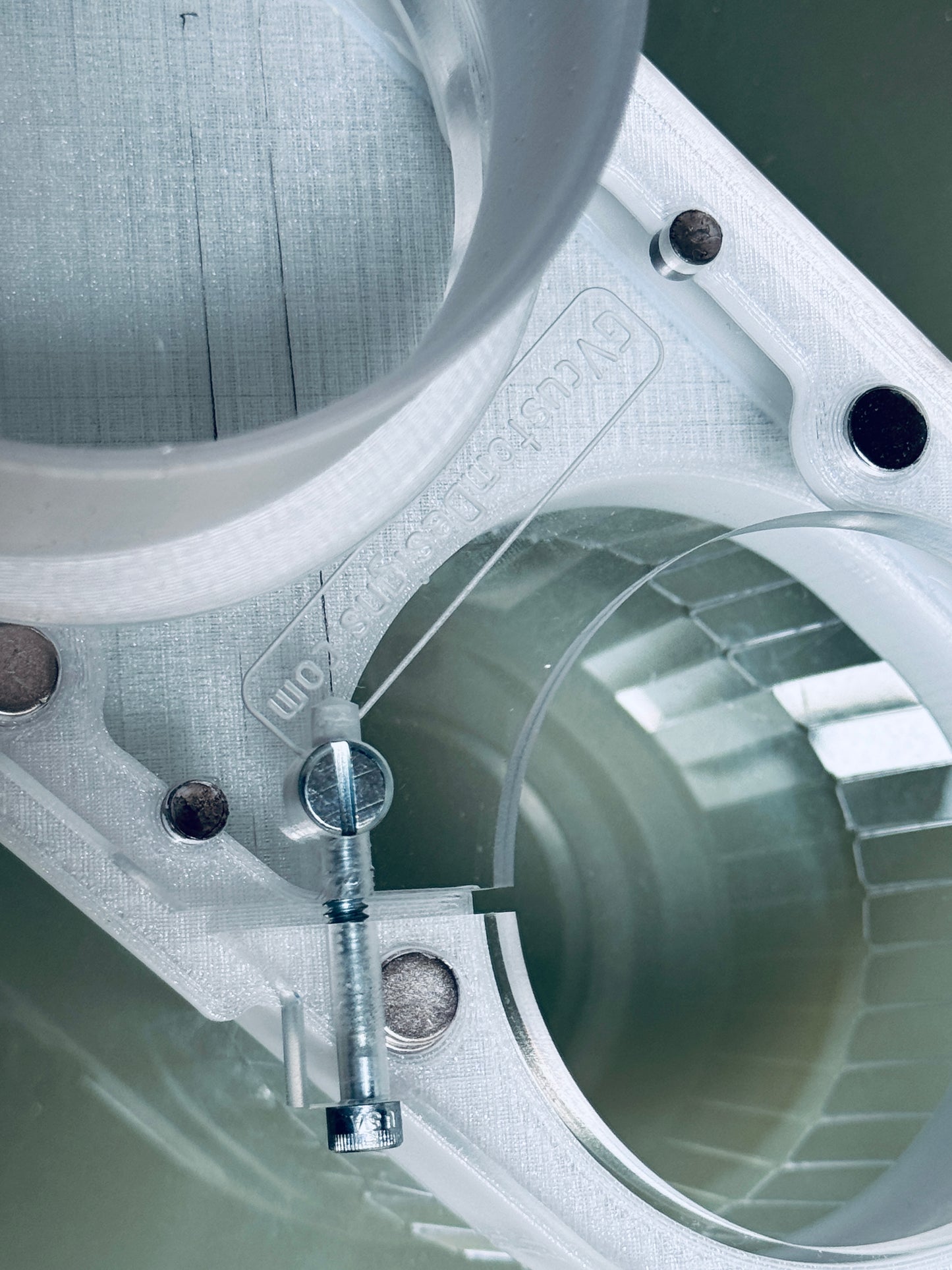 Clear Dust Boot for CNC spindle - extended reach