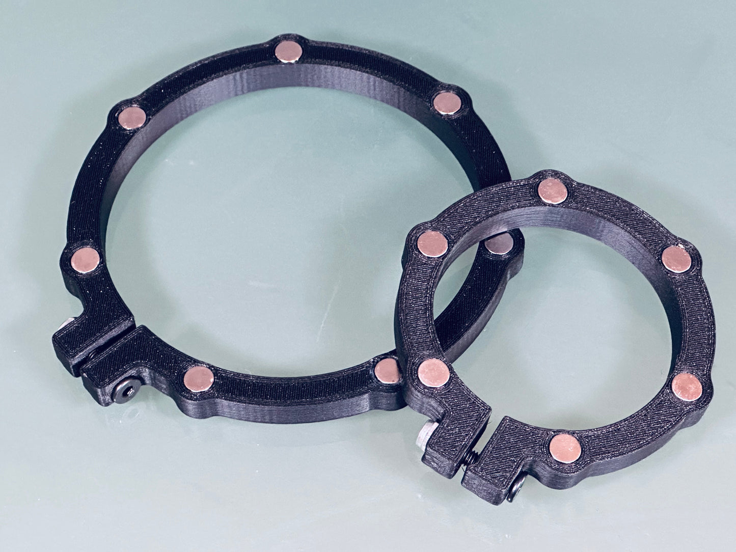 Extra Clamp Rings - for Magnetic Clamp-On Ring to Vacuum Adapter for Quick Disconnect Dust Collector Hose