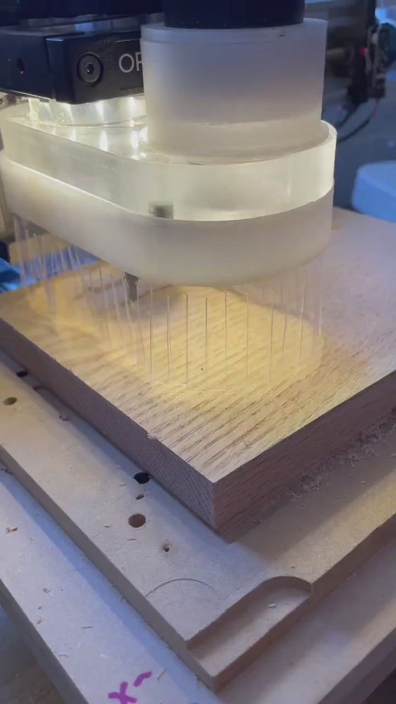 Clear Dust Boot for Onefinity, Shapeoko, X-Carve, WorkBee, Axiom CNC router