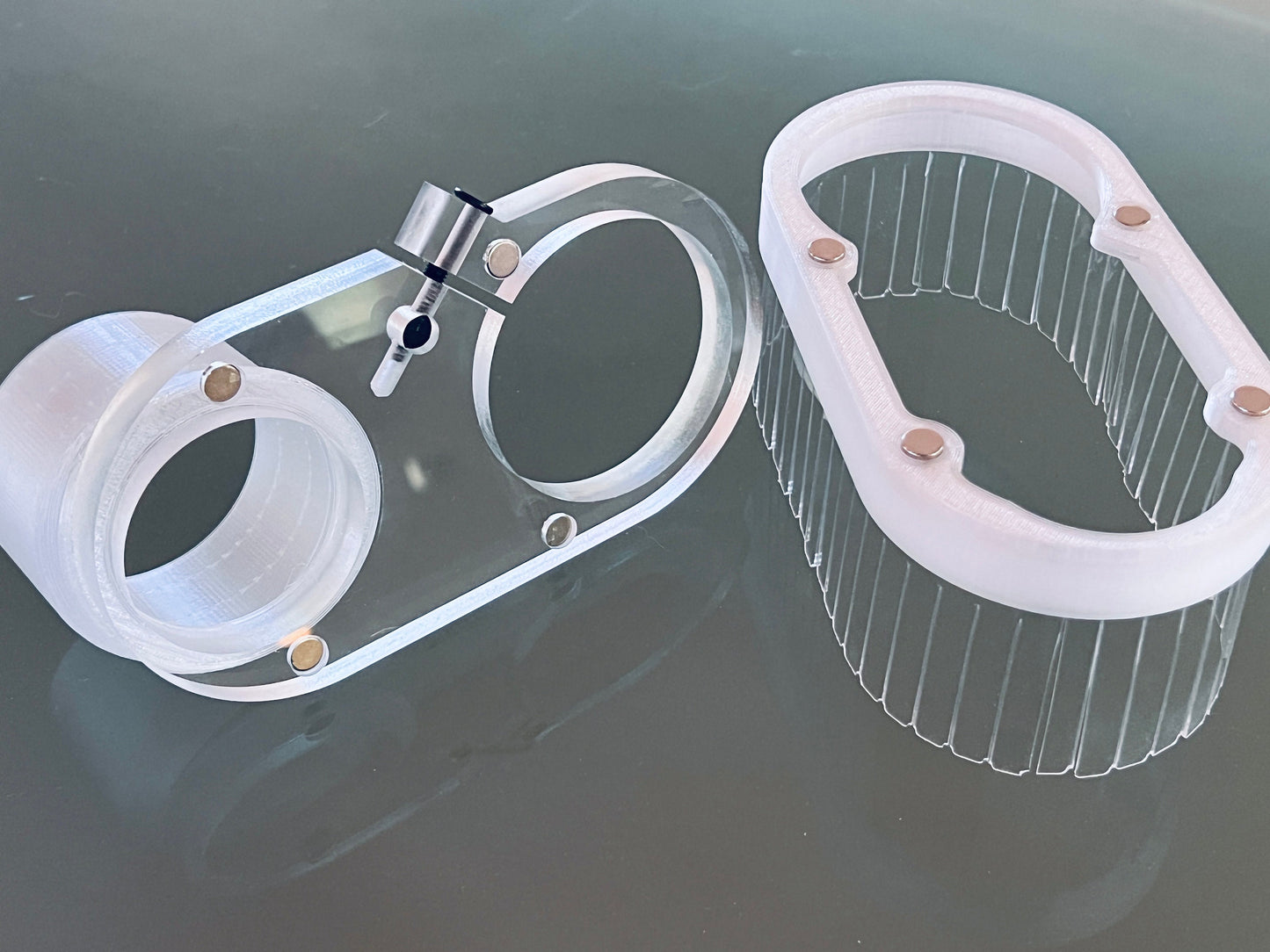 Clear Dust Boot for New Wave Shark CNC - router